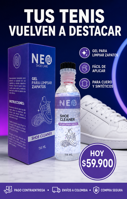 Gel Limpiador de Zapatos NEO 114 ml