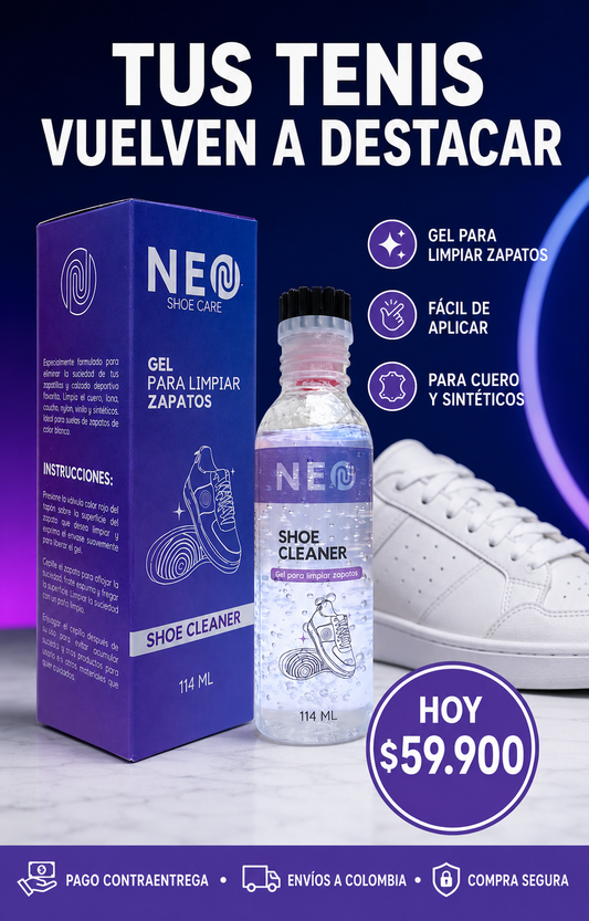Gel Limpiador de Zapatos NEO 114 ml