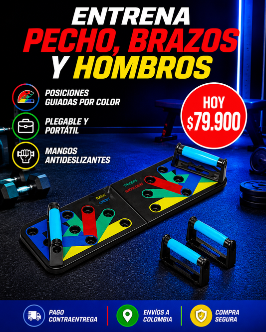 Tabla Push Up Plegable para Flexiones