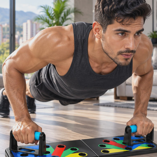 Video dinámico CIBEURBAN – Tabla Push Up Plegable para Flexiones